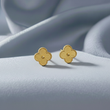Clover Earrings Gold