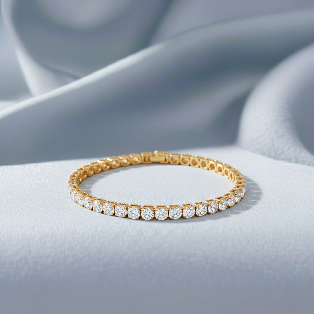 Tennis Bracelet Gold